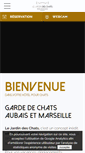 Mobile Screenshot of lejardindeschats.fr